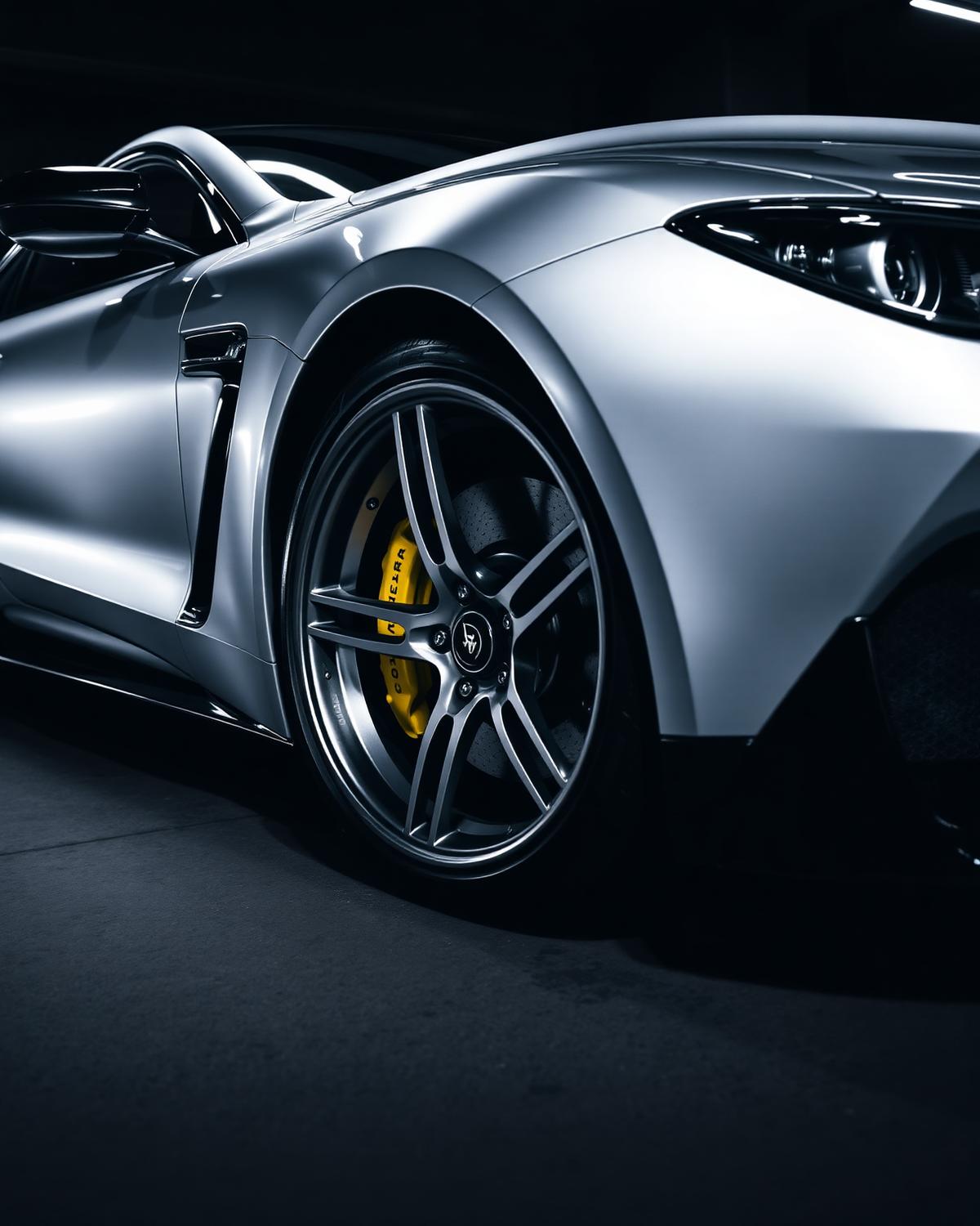 Mercedes AMG · Paint correction